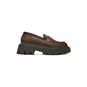 Mocasini dama - G STAR RAW - piele naturala - maro - design versatil - imagine
