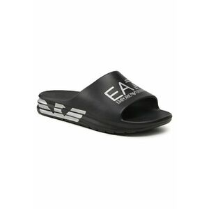 Slapi barbatesti - Emporio Armani negru - imagine