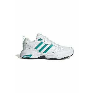 Pantofi sport cu logo Strutter - Alb optic/Verde aquamarin imagine