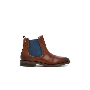 Ghete dama - 305470560 - piele naturala - maro - imagine