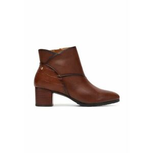 Botine dama piele naturala maro - Maro imagine