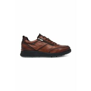 Pantofi barbati piele naturala - maronii imagine