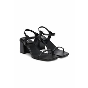 Sandale dama 305198402 - piele naturala - negru imagine