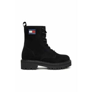 Botine dama - piele naturala - negru - imagine