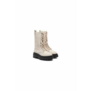 Ghete dama - 304227219 - piele naturala - bej imagine