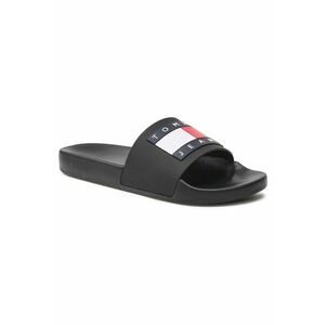 Papuci barbatesti - negru - plastic - imagine
