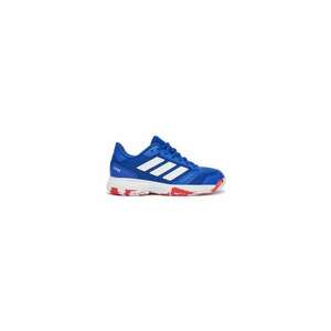 Pantofi sport din material textil cu dungi contrastante si inchidere cu sireturi imagine