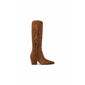 Cizme de dama - 305527356 - piele naturala - maro imagine