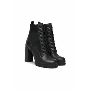 Botine dama negru - piele naturala imagine