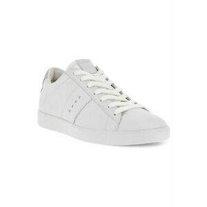 Tenisi dama STREET LITE - piele naturala - alb - stil retro imagine