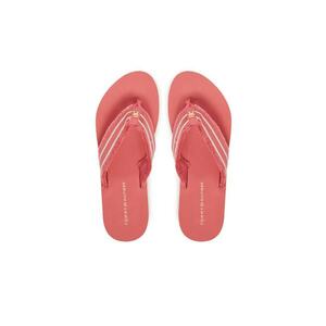 Slapi dama - roz - material textil - Portocaliu/Roz imagine