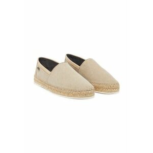 Mocasini barbati - bej - tesatura textila - imagine