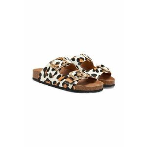 Papuci dama - Grunland - piele naturala - multicolor imagine