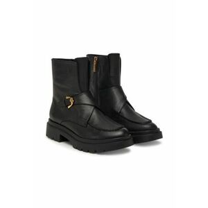 Botine dama 305541727 - Piele naturala - Negru imagine
