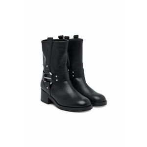 Botine dama 305617026 - Piele naturala - Negru - imagine