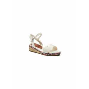 Sandale fete - piele ecologica - multicolor - imagine