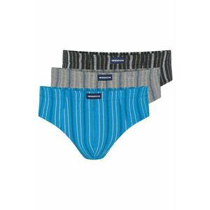 Chiloti barbati set 3 perechi albastru - gri - bumbac - croiala regular fit imagine