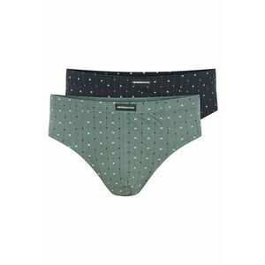 Chiloti barbati Classic set de 2 perechi negru - gri - albastru - Alb/Negru imagine