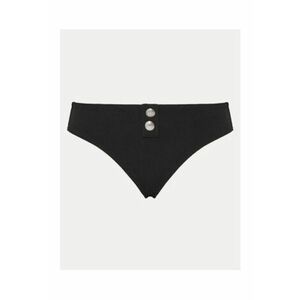 Slip de bikini dama - negru - sintetic - imagine
