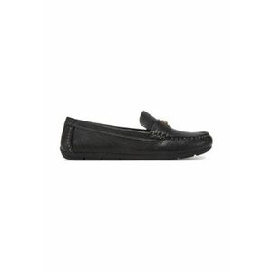 Mocasini dama - piele naturala - negru - confortabili - imagine