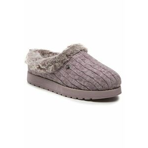 Papuci dama - violet - material textil imagine