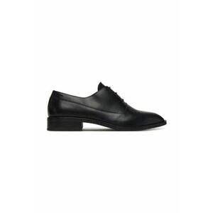 Pantofi barbatesti - piele naturala - 37945 - Negru imagine