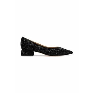 Pantofi dama negru - piele naturala - Negru imagine
