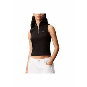 Bluza cu fermoar A- WOVEN LABEL SL QZ TOP-LV047C909G-UB1 imagine