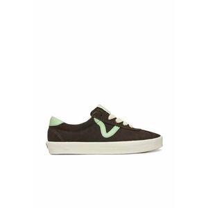 Tenisi dama - material textil - negru/verde imagine