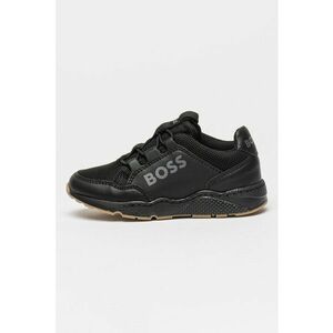 Pantofi sport cu imprimeu logo - Negru imagine