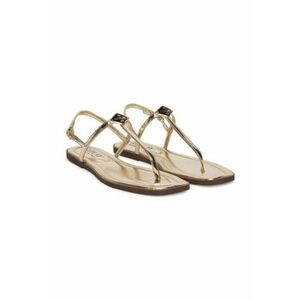 Sandale dama - piele ecologica - auriu - imagine