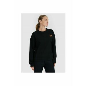 Bluza sport dama maneca lunga - negru - bumbac/poliester imagine