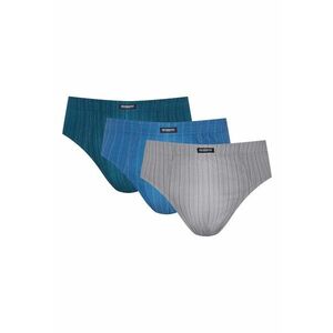 slipi barbati Classic set de 3 gri - albastru - verde imagine