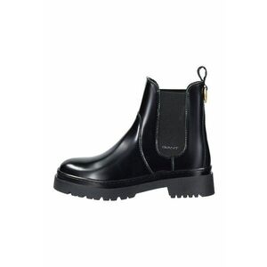 Ghete Chelsea din piele Aligrey - Negru imagine