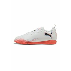 Pantofi Future 8 Play de piele ecologica pentru fotbal - Alb/Rosu vermillion imagine