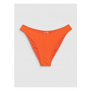 Slip de bikini portocaliu - material elastic - brazilian - sintetic imagine