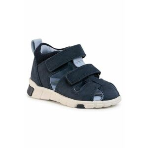 Sandale copii - bleumarin - piele naturala - inchidere velcro - imagine