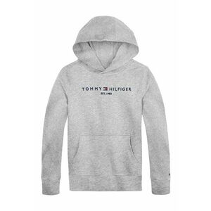 Hanorac din amestec de bumbac organic cu logo - Gri deschis melange imagine