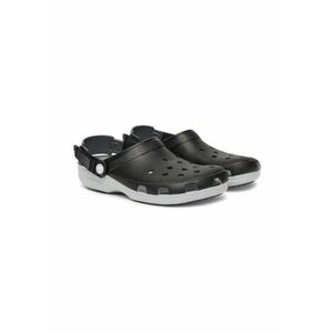 Saboti unisex - plastic - negru - imagine