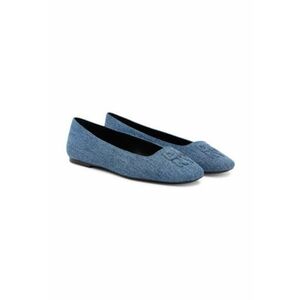 Balerini dama - textil - albastru imagine