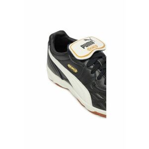 Pantofi sport King de piele cu logo - Negru imagine