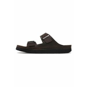 Sandale barbati 302238507 - Piele naturala - Verde - imagine