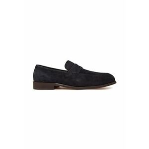 Mocasini barbati 304960314 - Piele naturala - Albastru imagine