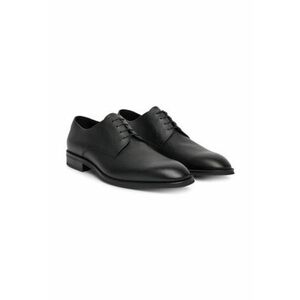 Pantofi barbatesti - piele naturala - negru - confortabili imagine