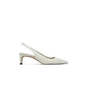 Pantofi dama - 304958731 - piele naturala - alb imagine