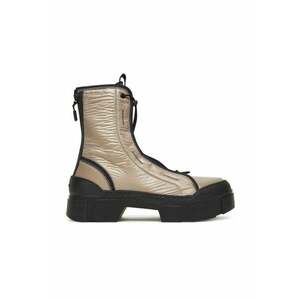 Ghete dama - Vic Matie - material textil - bej/negru imagine