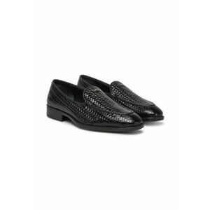 Mocasini barbati - piele naturala - negru imagine