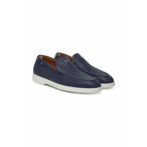 Mocasini barbati - piele naturala - bleumarin imagine