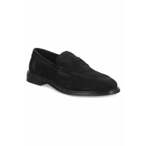 Pantofi barbati din piele naturala - Negru imagine