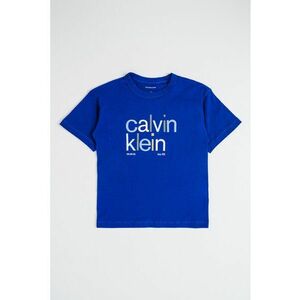Tricou cu logo - Albastru inchis/Kaki imagine